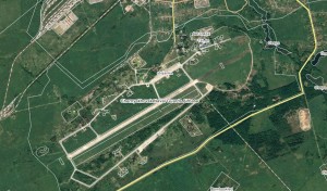 Military airbase in Chernakhovsk at 54.6028976, 21.7897511