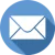 Blue email icon