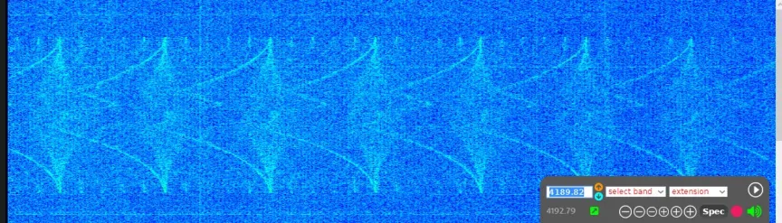 HAARP Signal Patern 3 December 2018